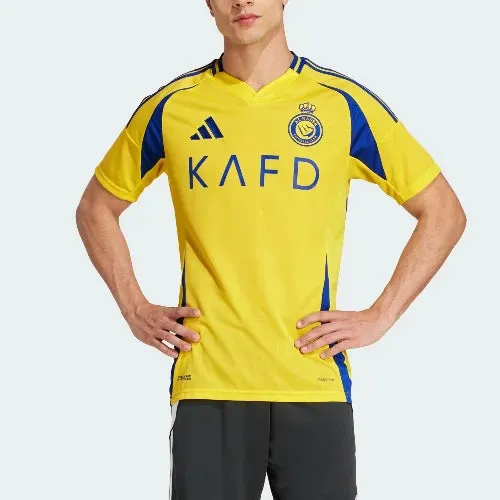Adidas Men's Al Nassr FC 24/25 Ronaldo Home Replica Jersey