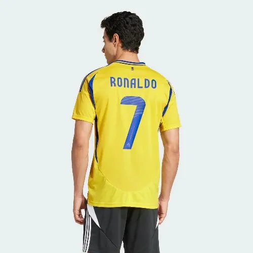Adidas Men's Al Nassr FC 24/25 Ronaldo Home Replica Jersey