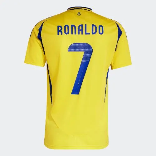 Adidas Men's Al Nassr FC 24/25 Ronaldo Home Replica Jersey