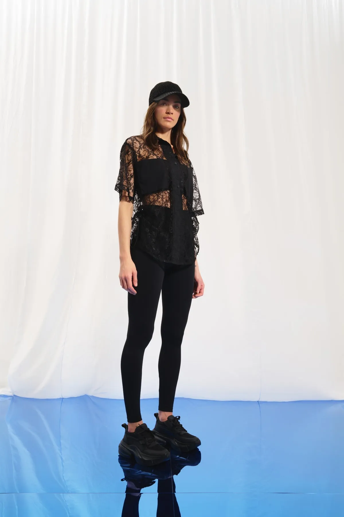 Black Scuba Leggings 17118