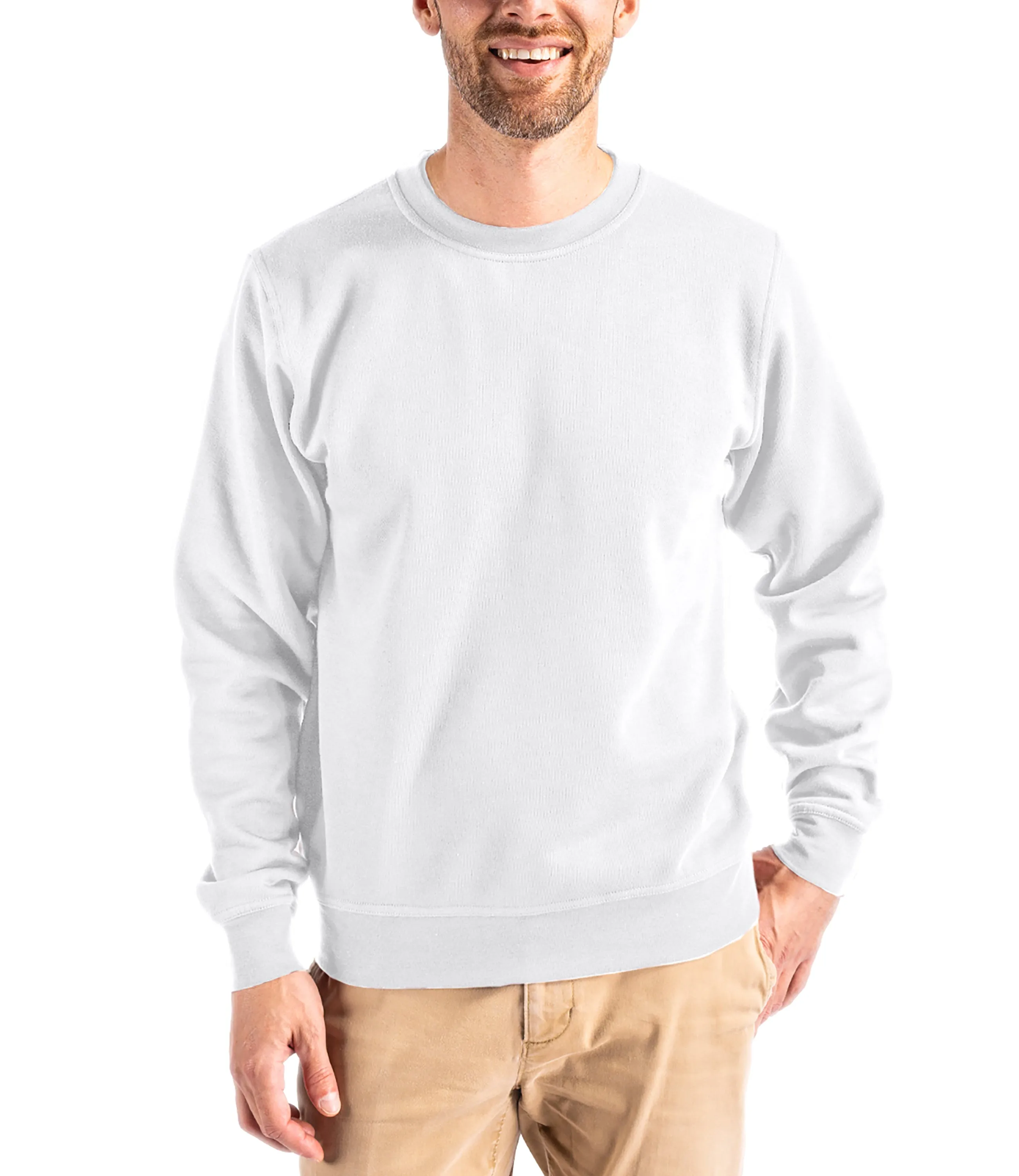 Clique Unisex Stockholm Crewneck Sweatshirt by Cutter & Buck Apparel
