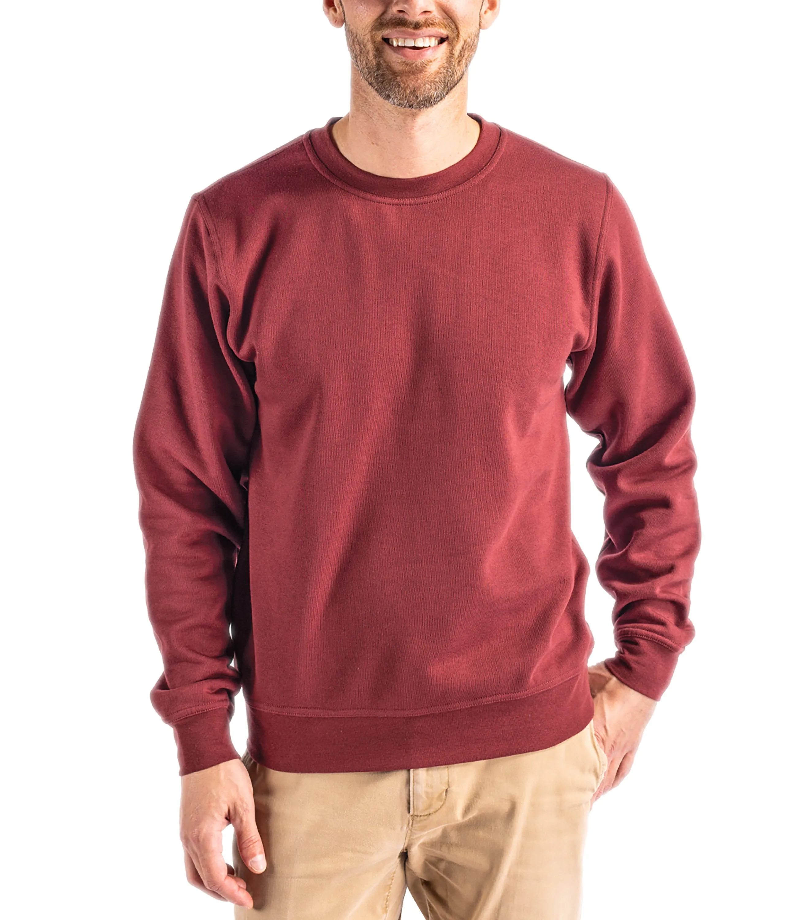 Clique Unisex Stockholm Crewneck Sweatshirt by Cutter & Buck Apparel