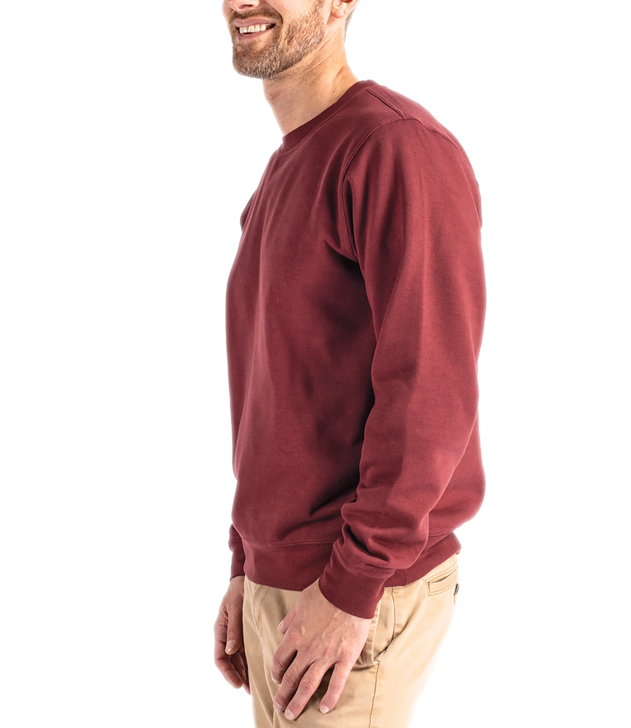 Clique Unisex Stockholm Crewneck Sweatshirt by Cutter & Buck Apparel