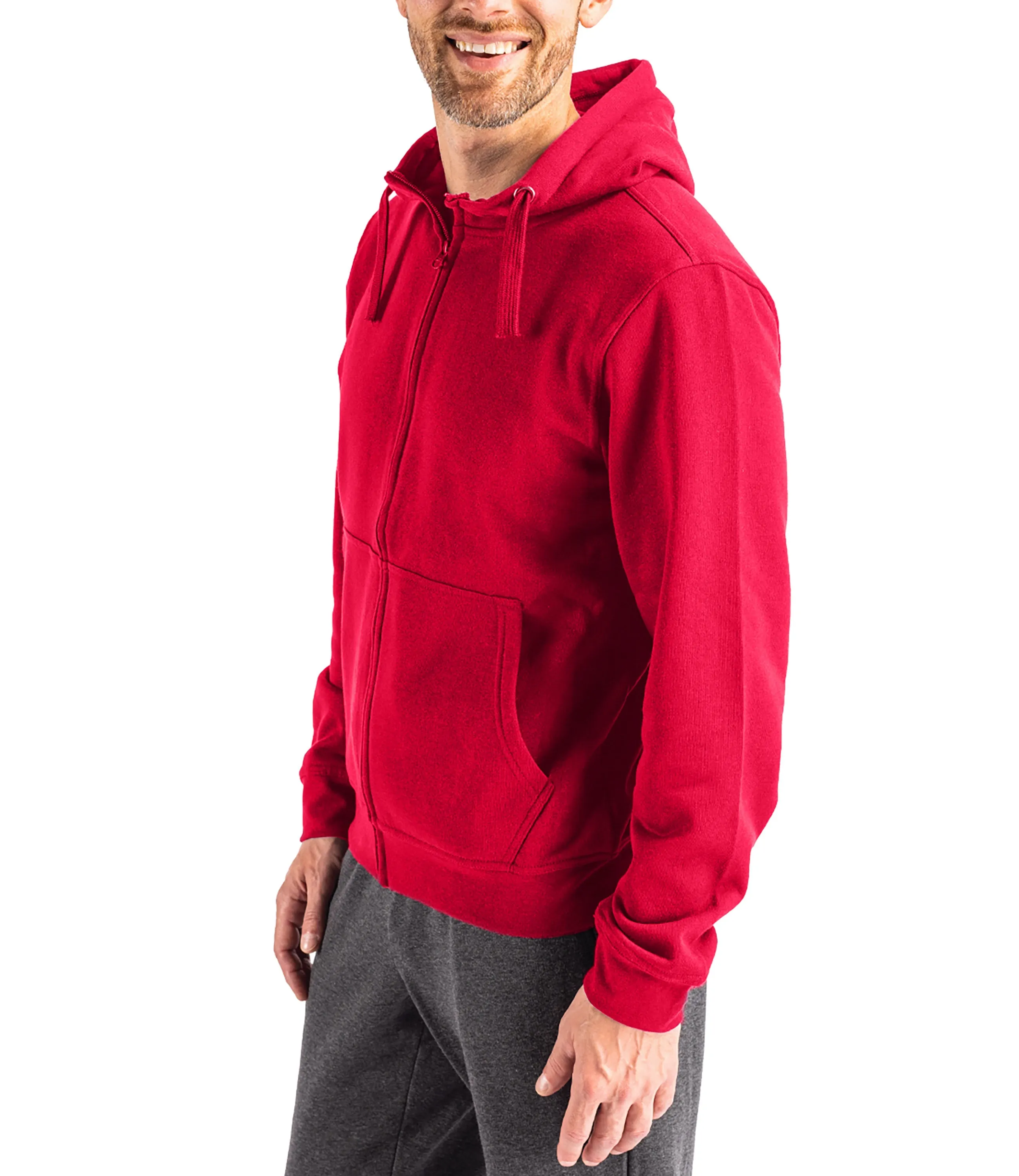 Clique Unisex Stockholm Full Zip Hoodie by Cutter & Buck Apparel