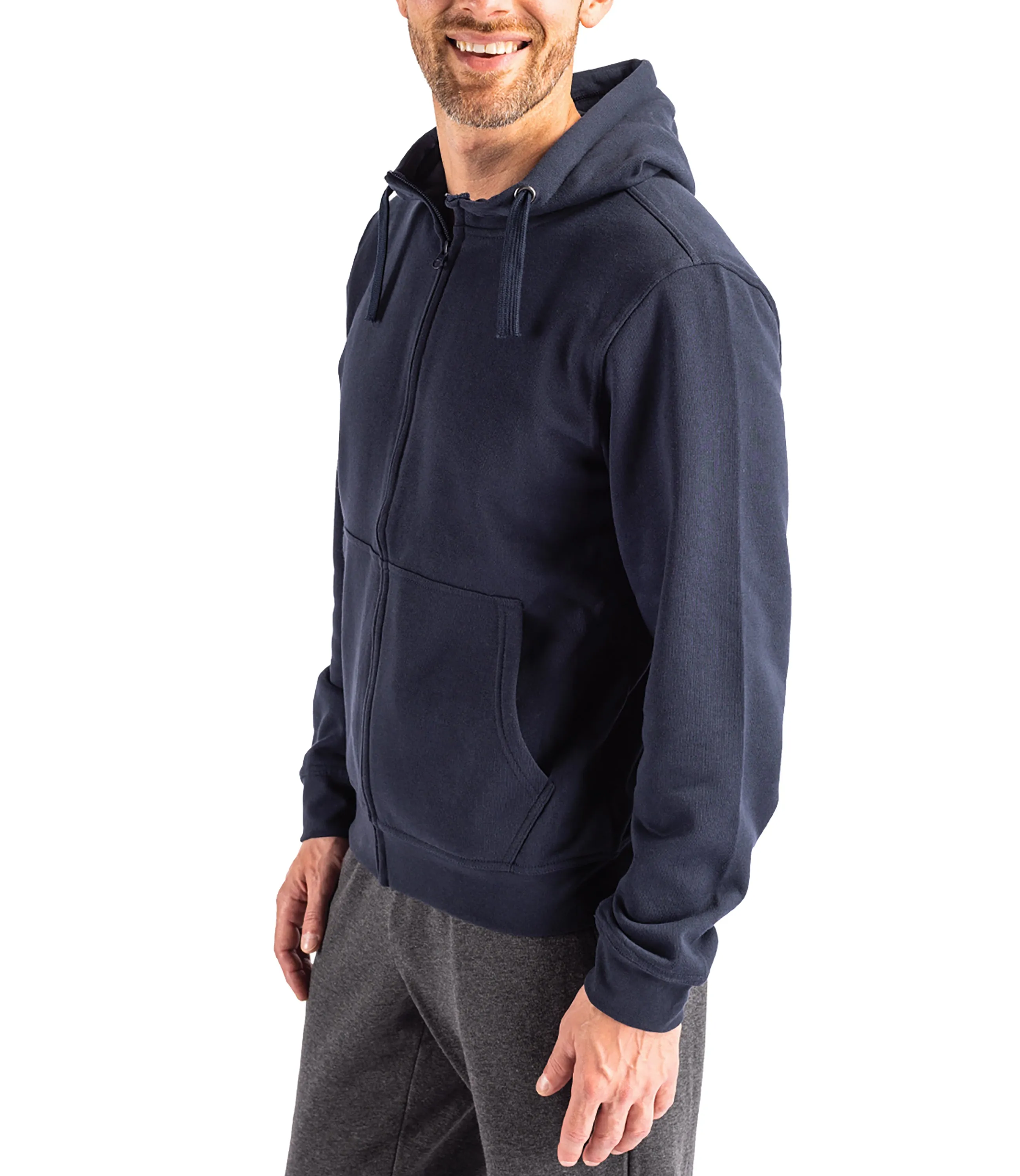 Clique Unisex Stockholm Full Zip Hoodie by Cutter & Buck Apparel