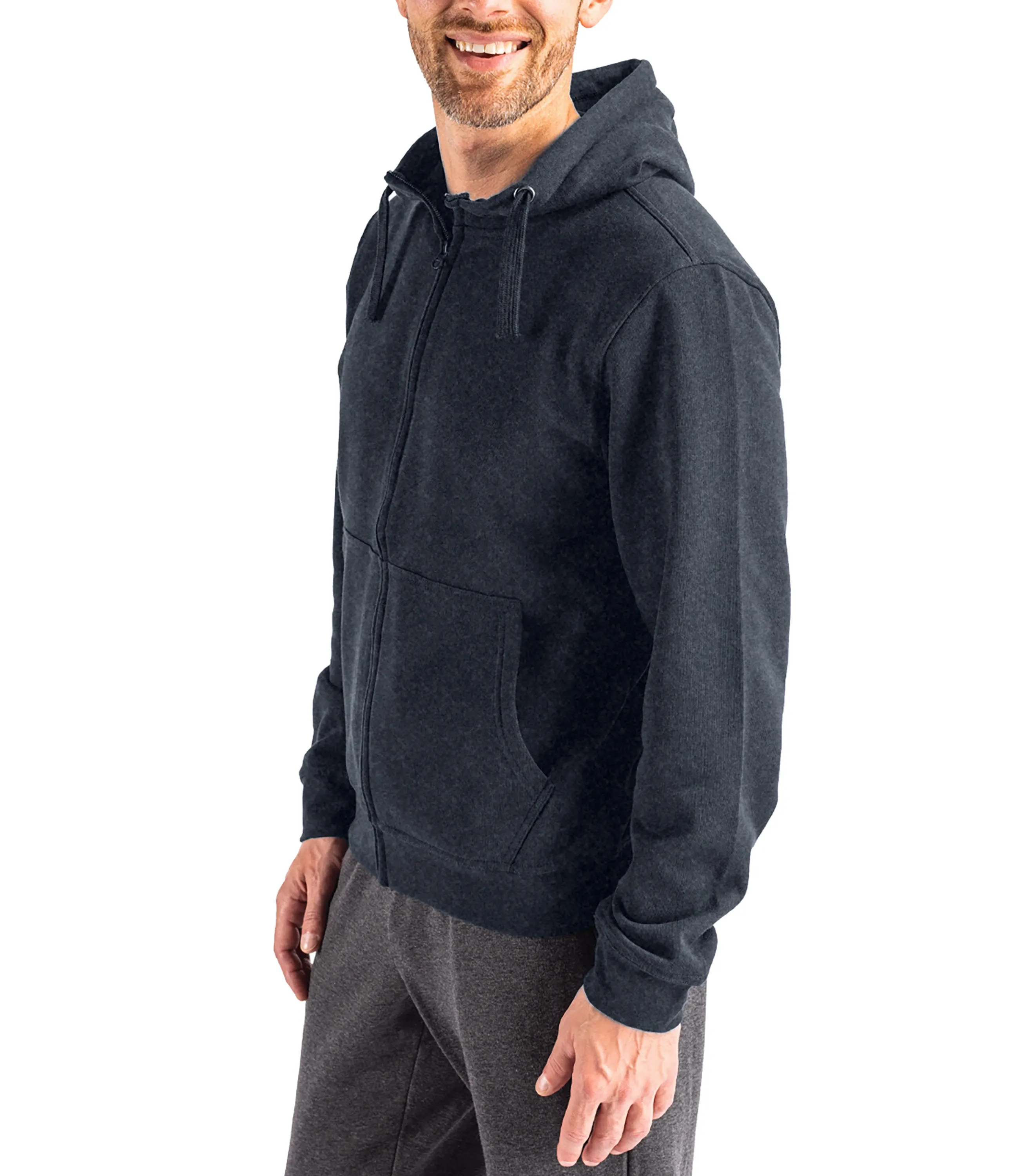Clique Unisex Stockholm Full Zip Hoodie by Cutter & Buck Apparel