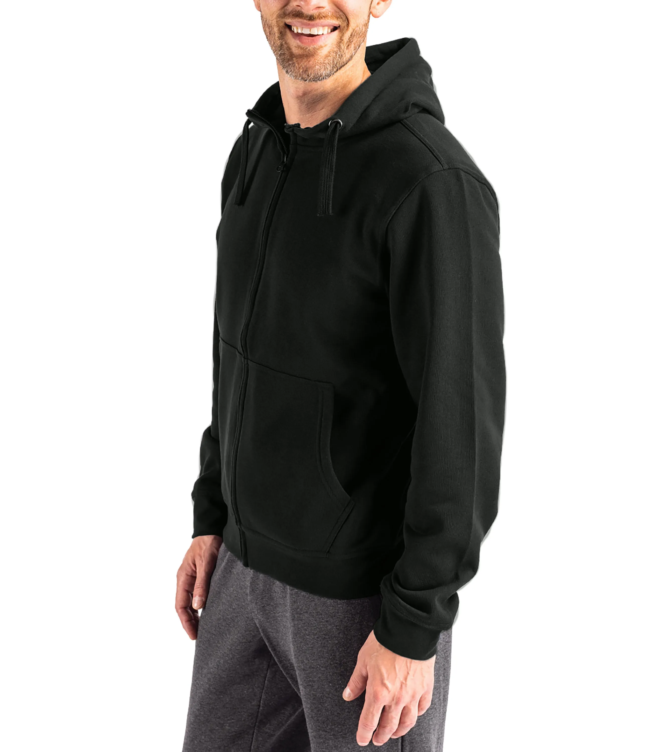 Clique Unisex Stockholm Full Zip Hoodie by Cutter & Buck Apparel