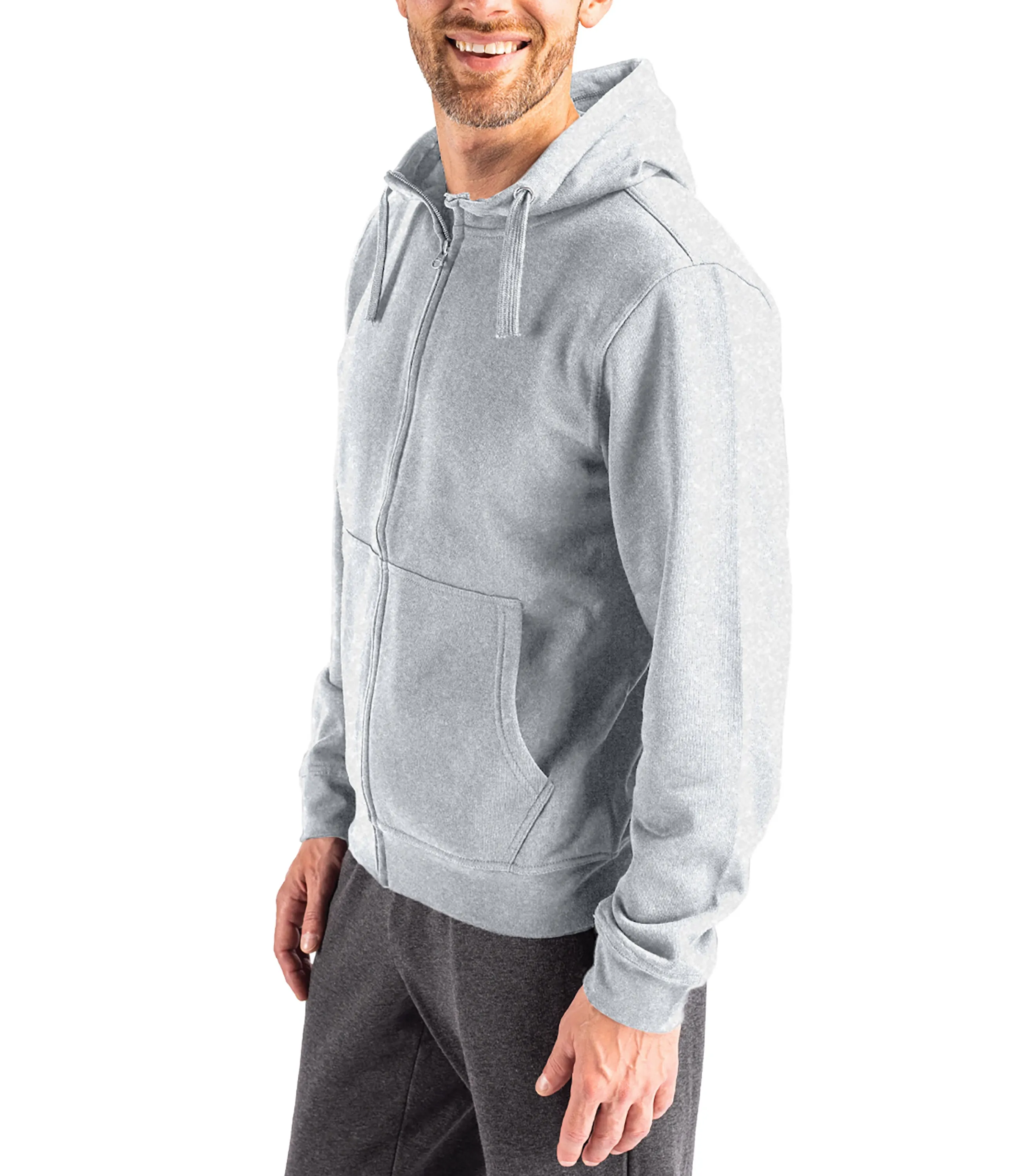 Clique Unisex Stockholm Full Zip Hoodie by Cutter & Buck Apparel