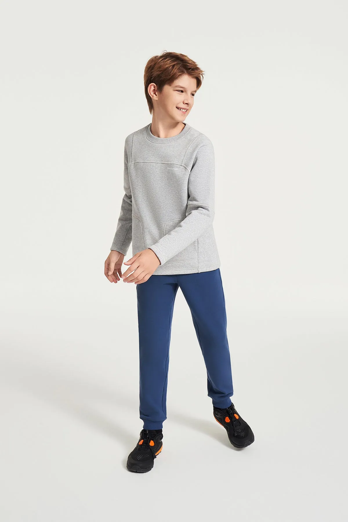Cotton Power Pocket  Sweater
