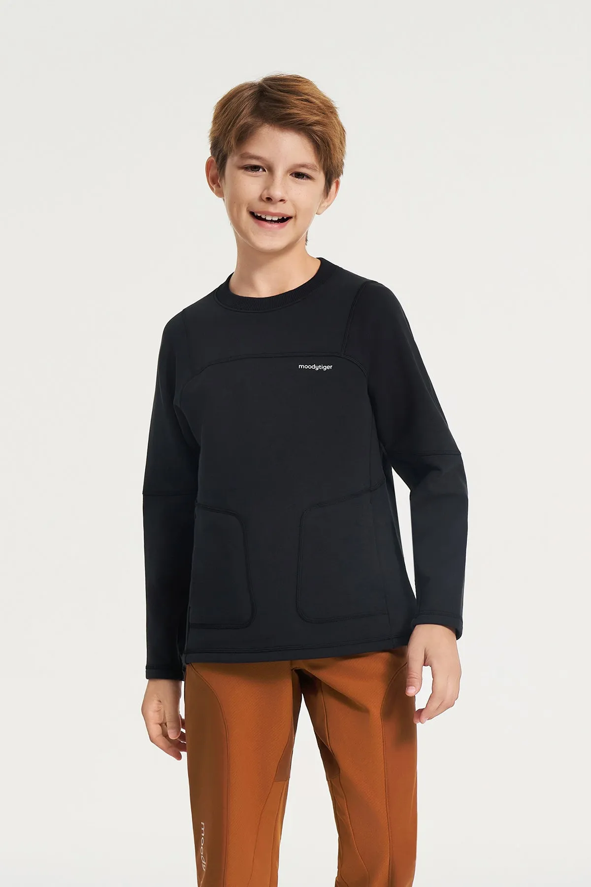 Cotton Power Pocket  Sweater