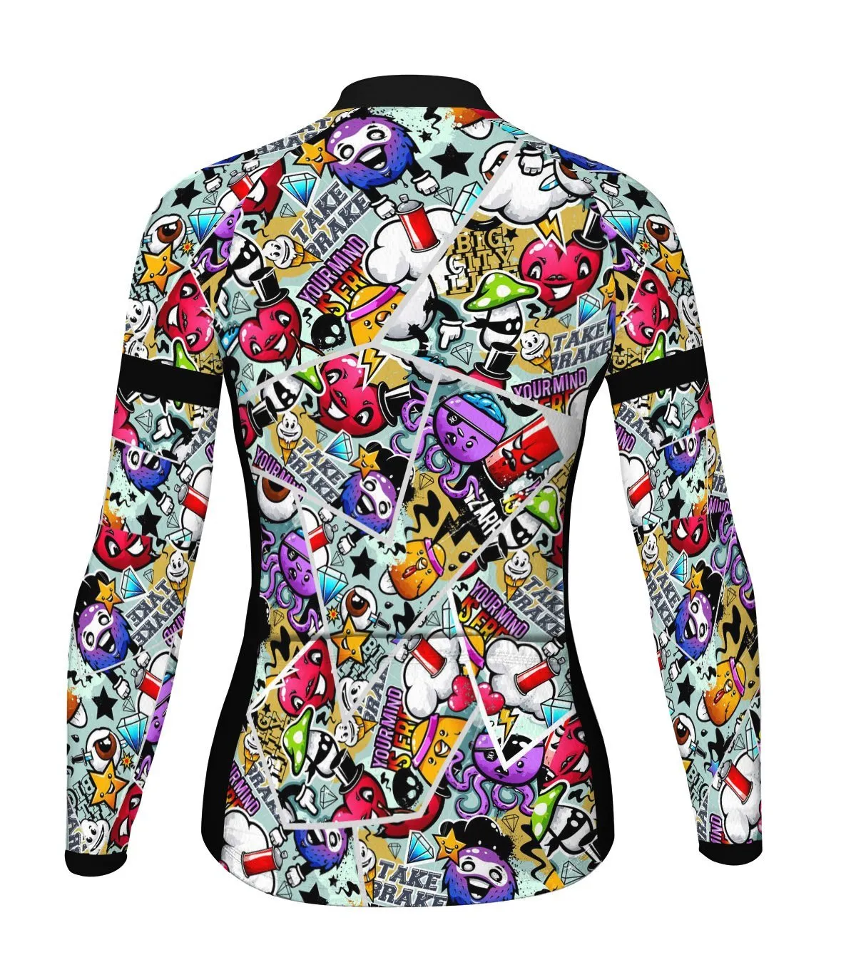 Crazy Long Sleeve Cycling Jersey for Women
