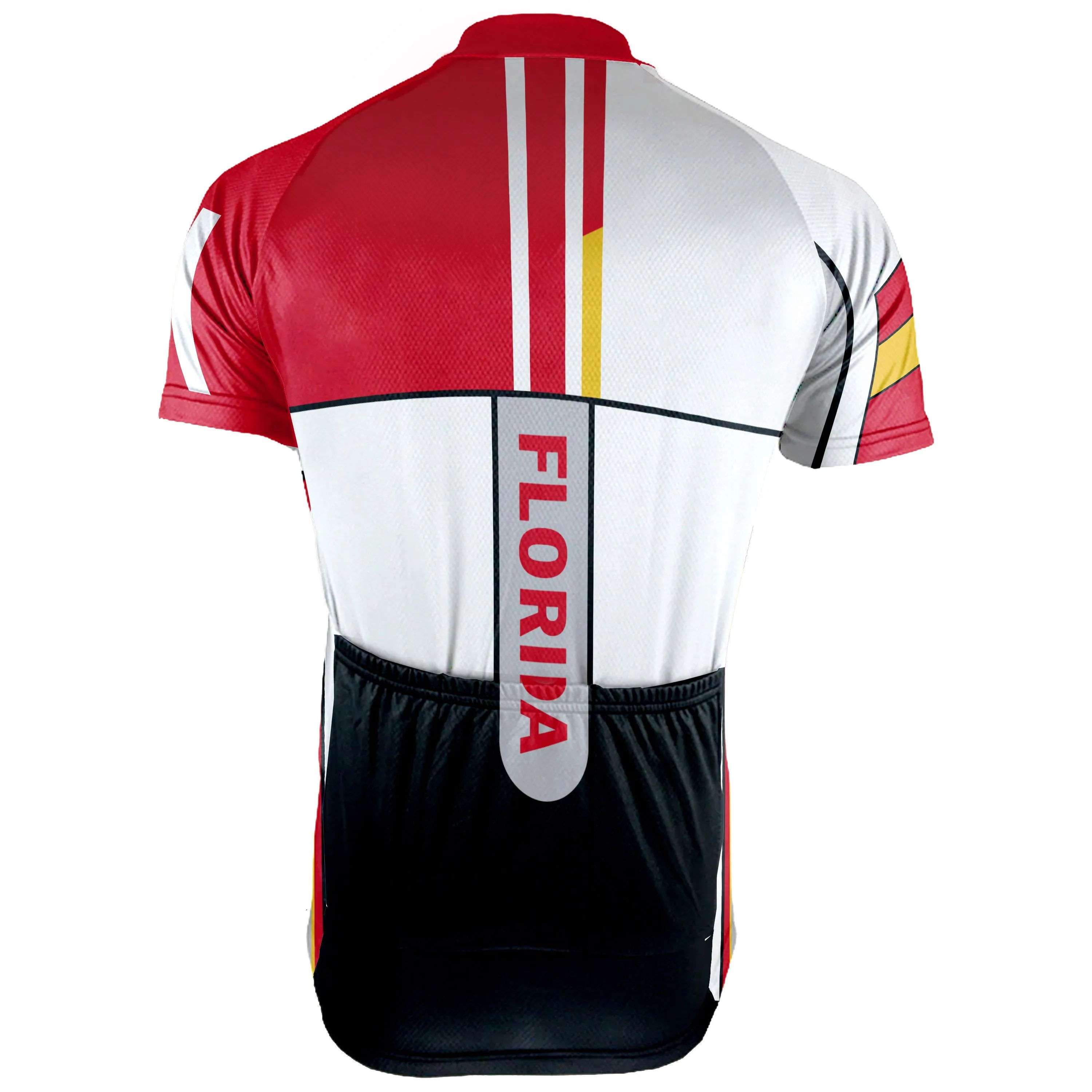 Customized Florida Short Sleeve Cycling Jersey for Men