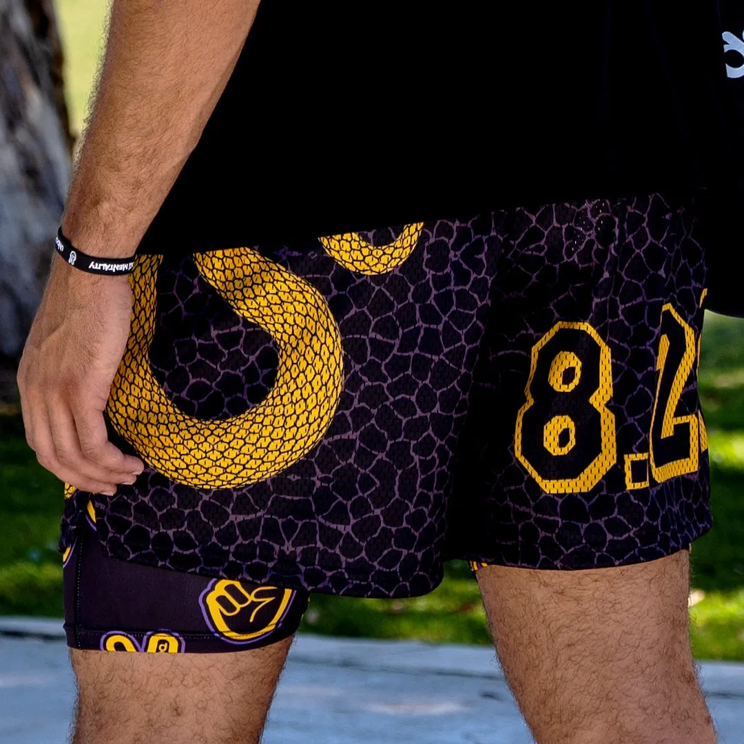Deuce Mesh Shorts | Mamba 8.24