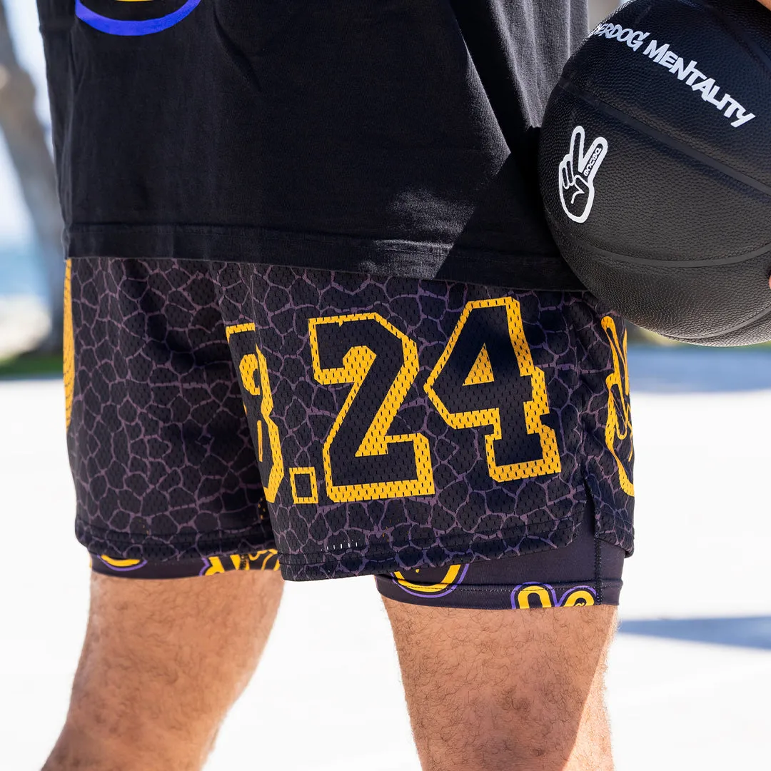 Deuce Mesh Shorts | Mamba 8.24