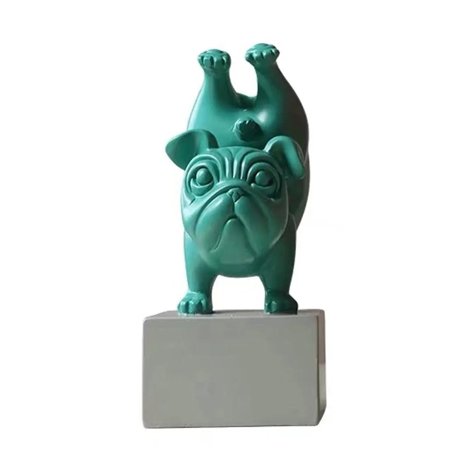 French Yoga Bulldog