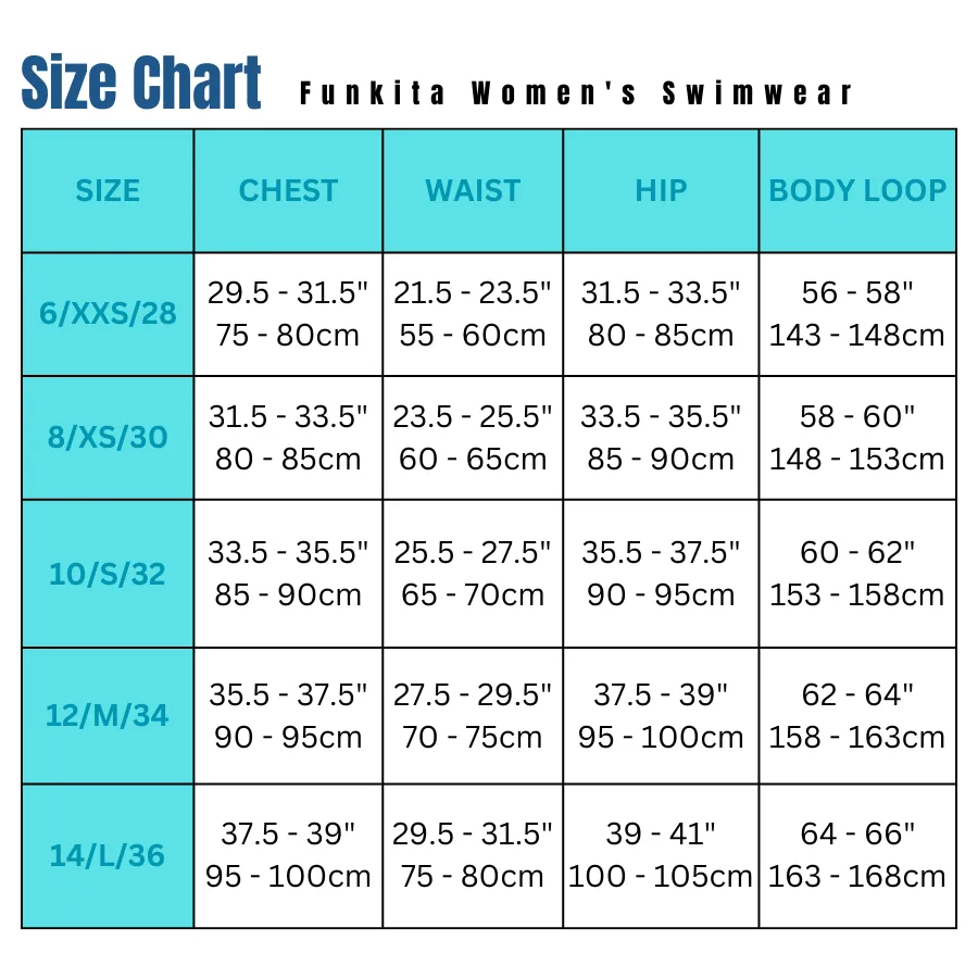 Funkita Womens Sports Brief FS03L - Still Black