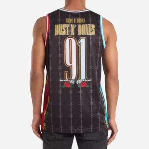 Guns N' Roses Basketball Vest - Dust N Bones
