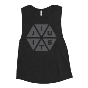 Jiu-Jitsu Hexagon Ladies’ Muscle Tank