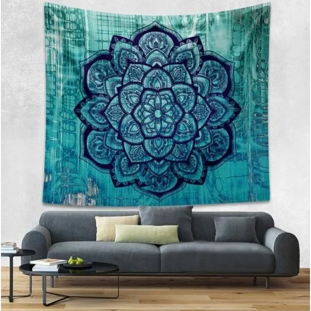 Mandala Yoga Tapestry
