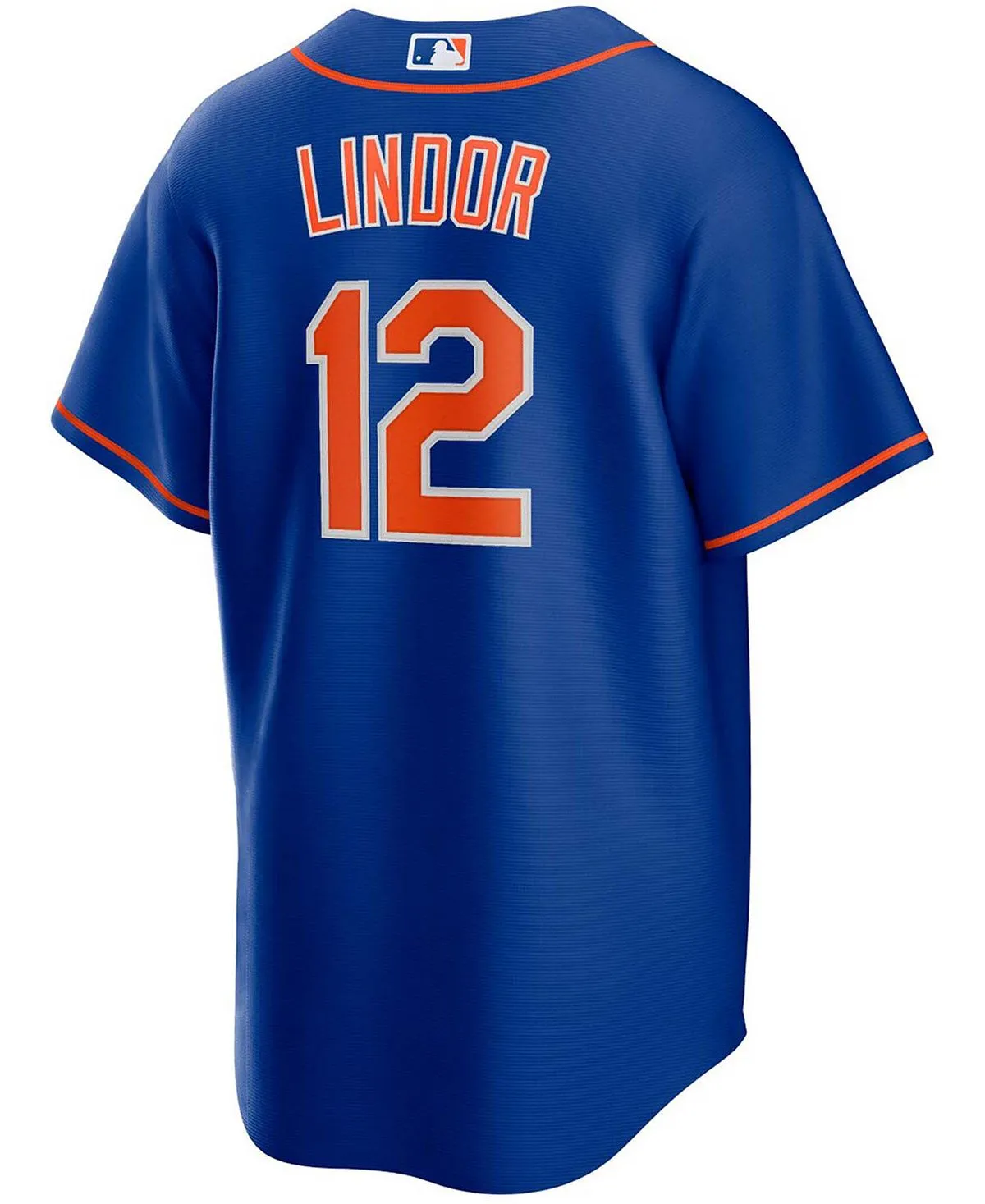 Men's Francisco Lindor Royal New York Mets Nike Alternate Player Replica T-Shirt