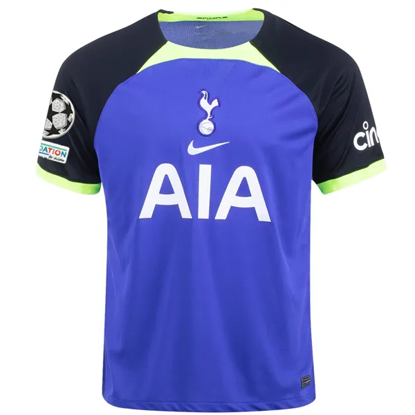 Nike Tottenham Hotspur Away Jersey w/ Champions League Patches 22/23 (Lapis/Black/White)