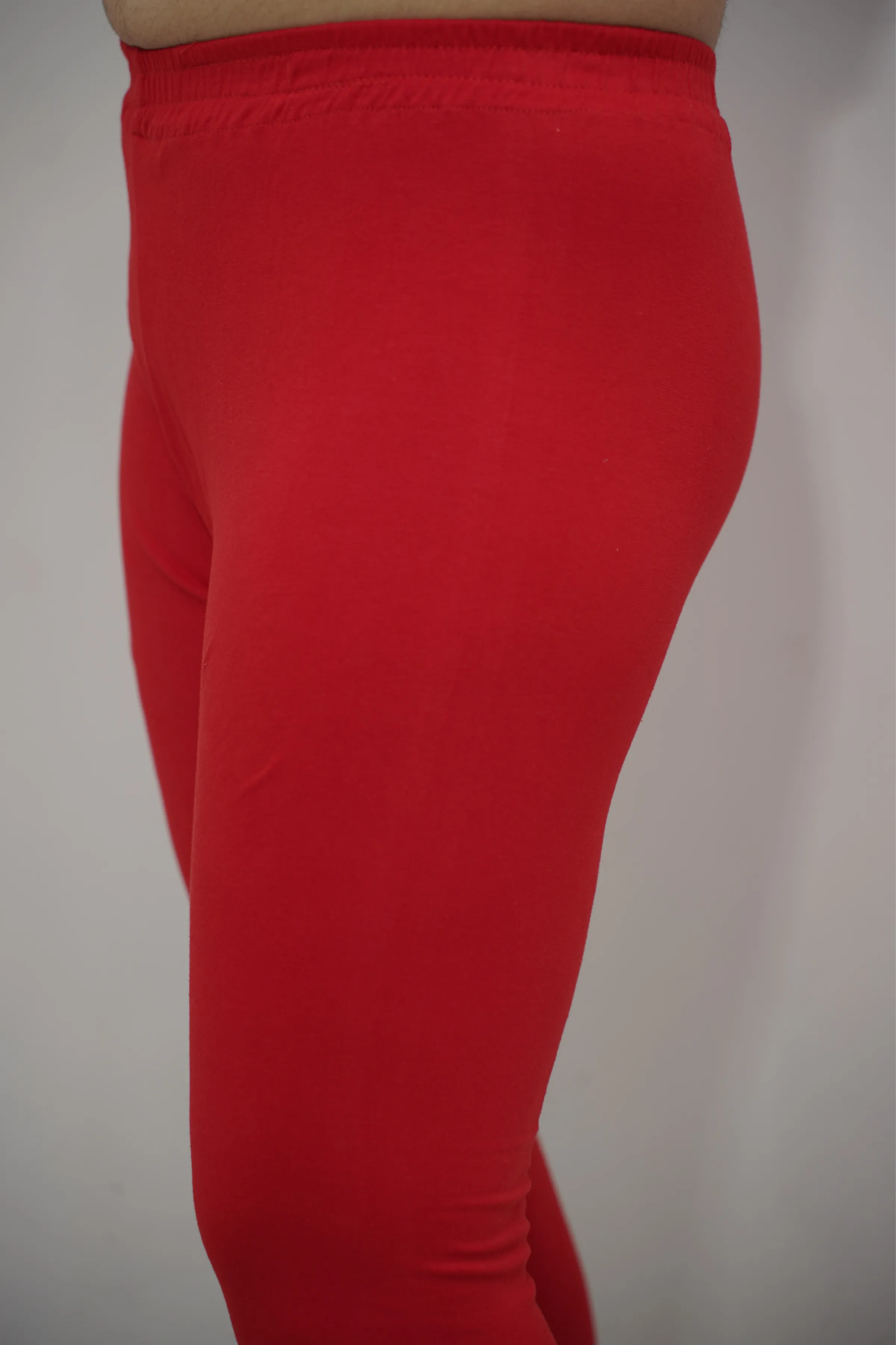 Red Cotton Legging