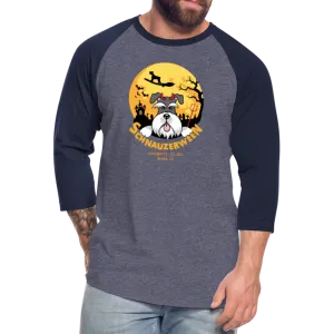 Schnauzerween DEVIL Baseball T-Shirt, Raglan, Schnauzerfest in Rome GA 2021