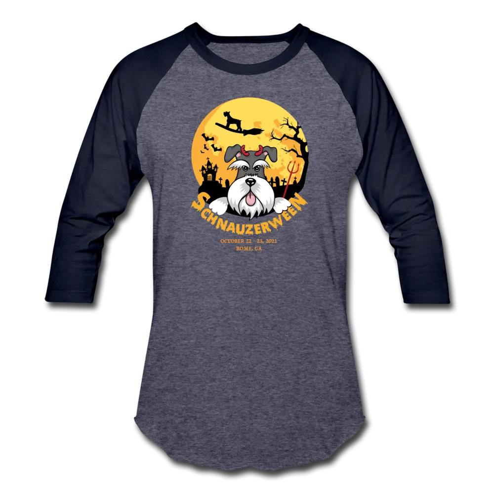 Schnauzerween DEVIL Baseball T-Shirt, Raglan, Schnauzerfest in Rome GA 2021