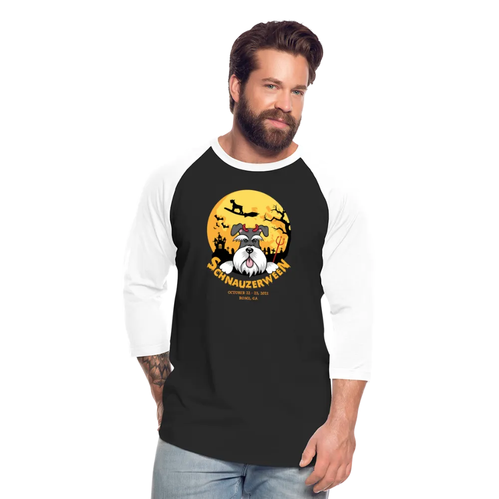 Schnauzerween DEVIL Baseball T-Shirt, Raglan, Schnauzerfest in Rome GA 2021