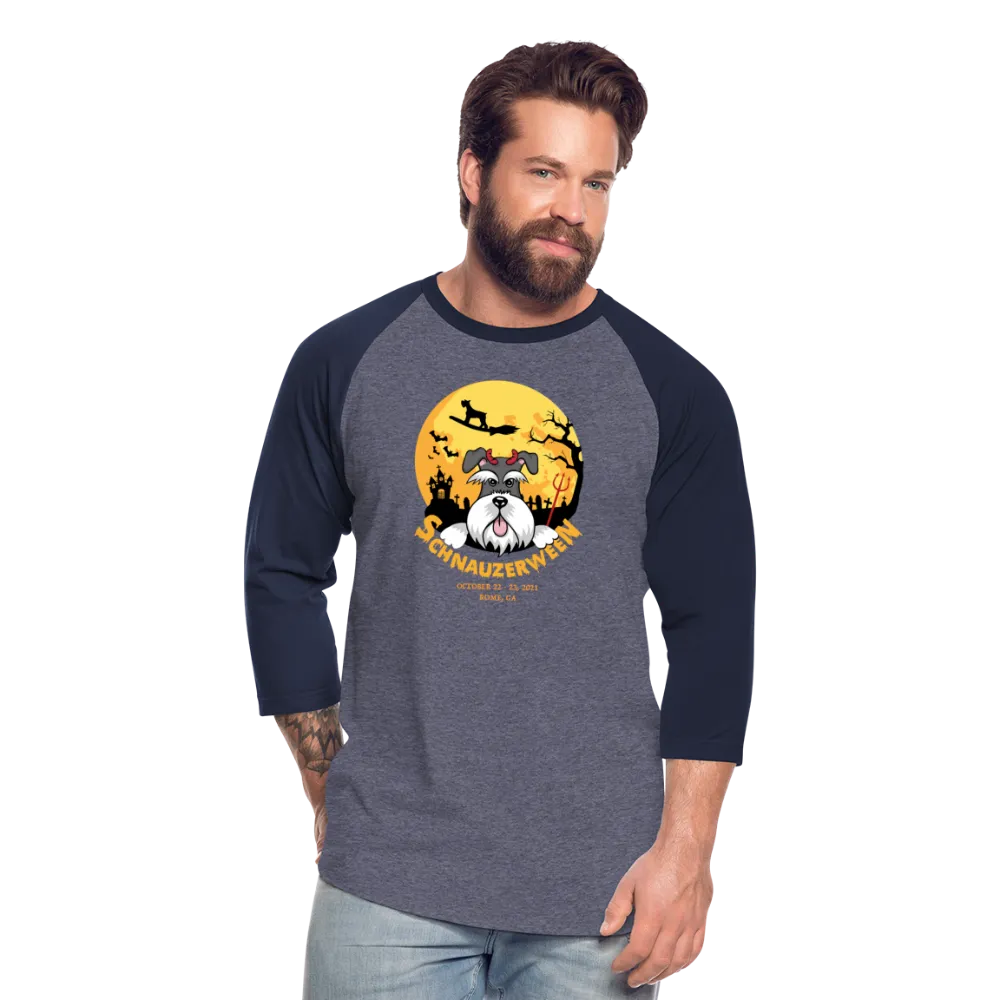 Schnauzerween DEVIL Baseball T-Shirt, Raglan, Schnauzerfest in Rome GA 2021