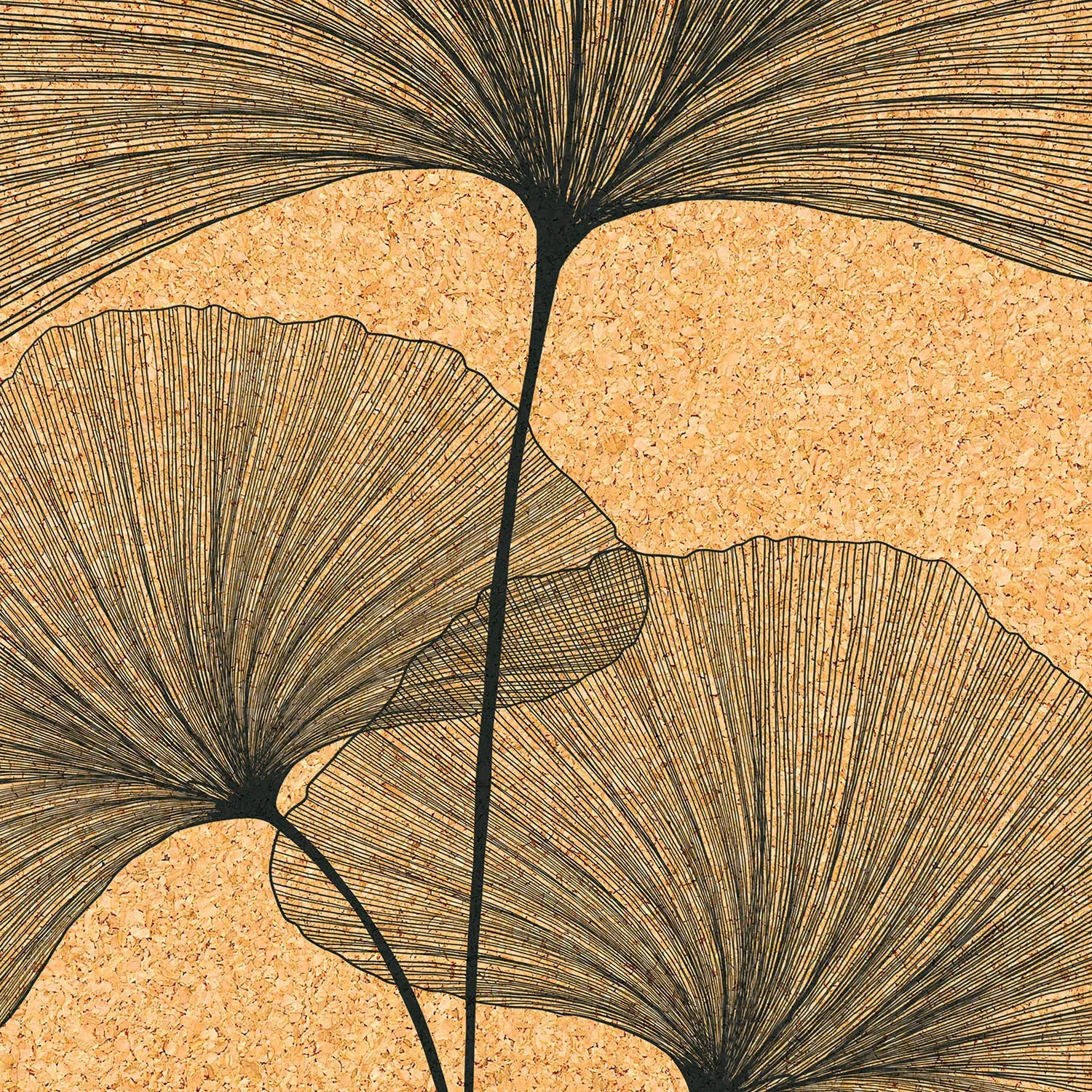 TAPIS DE YOGA GINKGO BILOBA EN LIGE ET CAOUTCHOUC NATURELS AVEC SAC