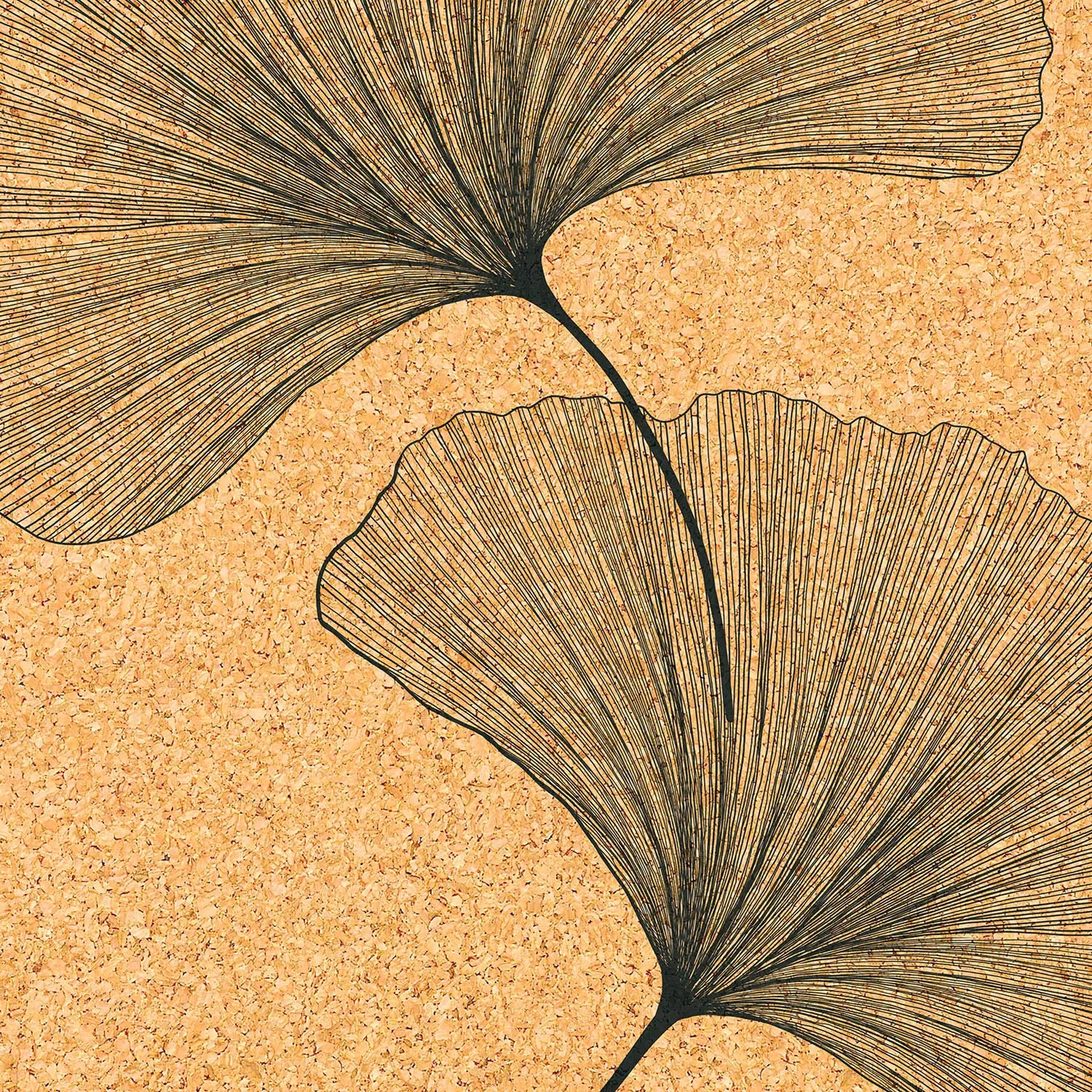 TAPIS DE YOGA GINKGO YIN YANG EN LIGE ET CAOUTCHOUC NATURELS