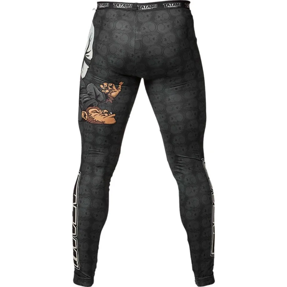 TATAMI - Thinker Monkey - BJJ compression tights /rash guard / Spats /Pants