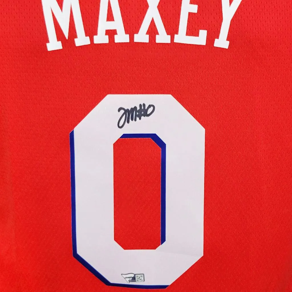 Tyrese Maxey Signed Nike Philadelphia Swingman Jersey (Fanatics)