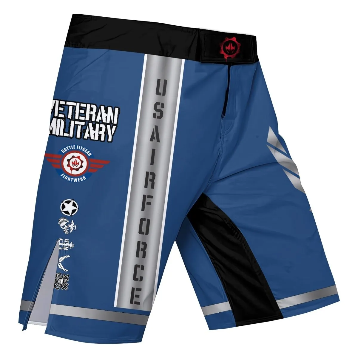 USA Air Force Veteran Military Fight Shorts