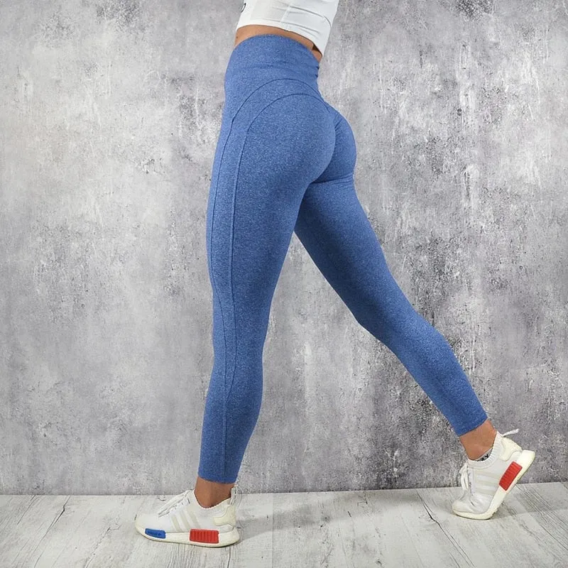 VenusFox sexy high waist push up fitness leggings