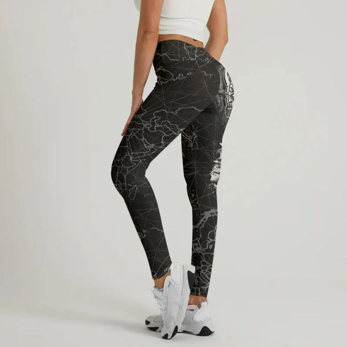 Viking Pirate Ship Leggings